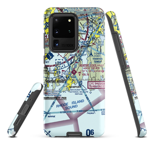 Newport State Airport (UUU) VFR Sectional Samsung Phone Case