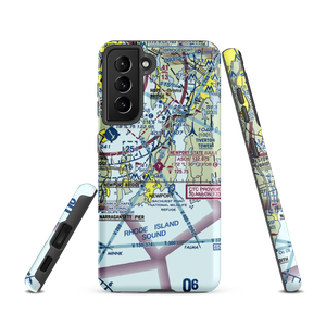 Newport State Airport (UUU) VFR Sectional Samsung Phone Case