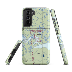 Newtok Seaplane Base (WWT) VFR Sectional Samsung Phone Case