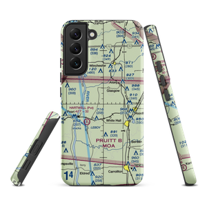 Newton Airport (IS85) VFR Sectional Samsung Phone Case