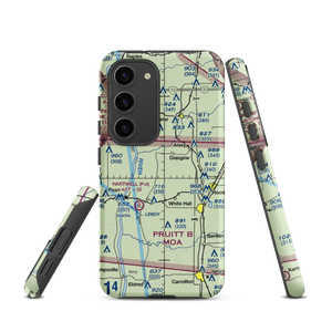 Newton Airport (IS85) VFR Sectional Samsung Phone Case