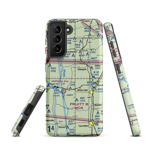 Newton Airport (IS85) VFR Sectional Samsung Phone Case