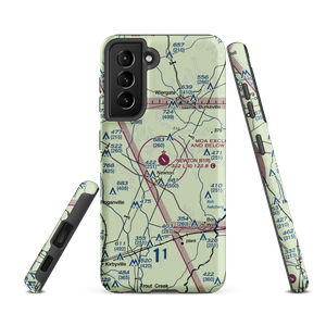 Newton Municipal Airport (61R) VFR Sectional Samsung Phone Case