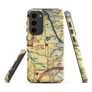 Nez Perce Municipal Airport (0S5) VFR Sectional Samsung Phone Case