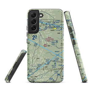 Nicholson Airport (75WV) VFR Sectional Samsung Phone Case