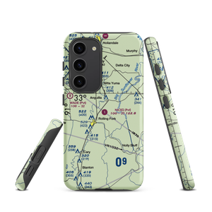 Nick's Flying Service Inc Airport (04MS) VFR Sectional Samsung Phone Case