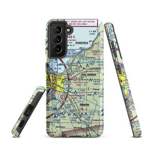 Nicolet Airport (88WI) VFR Sectional Samsung Phone Case