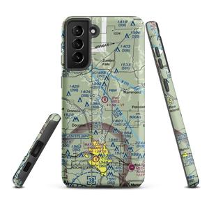 Nietz Airstrip (MN32) VFR Sectional Samsung Phone Case