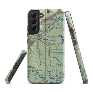 Nikkila Farms Airport (1MI1) VFR Sectional Samsung Phone Case