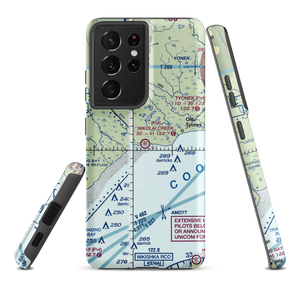 Nikolai Creek Airport (9AK3) VFR Sectional Samsung Phone Case