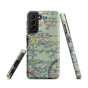 Nimsick Airport (3MO5) VFR Sectional Samsung Phone Case