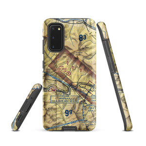 Nine Mile Airport (MT52) VFR Sectional Samsung Phone Case