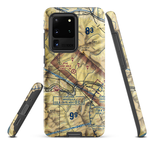 Nine Mile Airport (MT52) VFR Sectional Samsung Phone Case