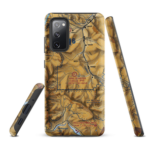 Nine Quarter Circle Ranch Airport (1MT0) VFR Sectional Samsung Phone Case