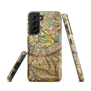 Nistler Airport (3MT6) VFR Sectional Samsung Phone Case