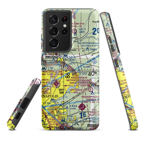 Noblesville Airport (I80) VFR Sectional Samsung Phone Case