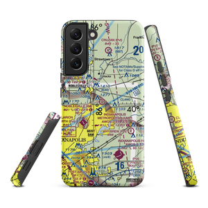 Noblesville Airport (I80) VFR Sectional Samsung Phone Case