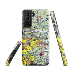 Noblesville Airport (I80) VFR Sectional Samsung Phone Case