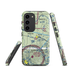 Nocona Airport (F48) VFR Sectional Samsung Phone Case