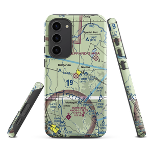 Nocona Airport (F48) VFR Sectional Samsung Phone Case