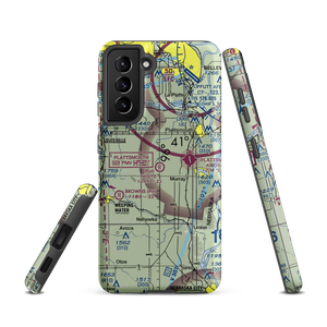 Nolte Farms Airport (NE82) VFR Sectional Samsung Phone Case