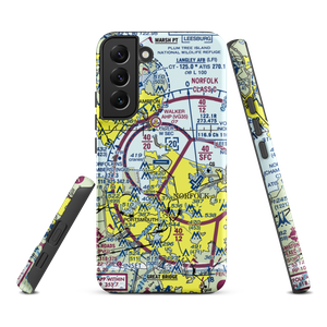 Norfolk Naval Station (Chambers Field) (NGU) VFR Sectional Samsung Phone Case