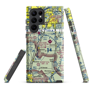 Norman Airport (89LL) VFR Sectional Samsung Phone Case