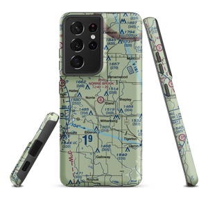 Norrie Brook Airport (WI00) VFR Sectional Samsung Phone Case