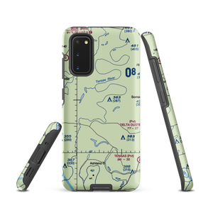 Norris Airstrip (9LA2) VFR Sectional Samsung Phone Case