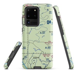 Norris Airstrip (9LA2) VFR Sectional Samsung Phone Case