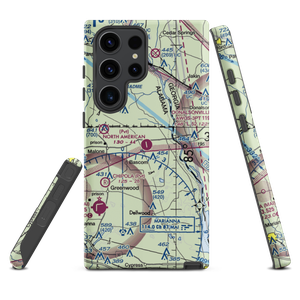 North American Farms Airport (56FD) VFR Sectional Samsung Phone Case