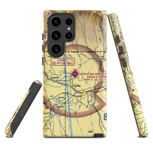 North Big Horn County Airport (U68) VFR Sectional Samsung Phone Case