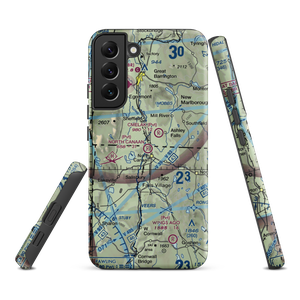 North Canaan Aviation Facilities Inc Airport (CT24) VFR Sectional Samsung Phone Case
