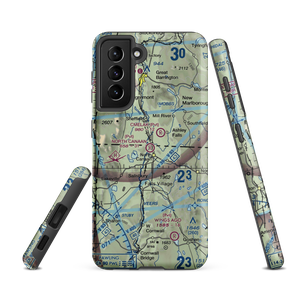 North Canaan Aviation Facilities Inc Airport (CT24) VFR Sectional Samsung Phone Case