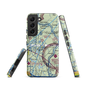 North Center Lake Seaplane Base (6MN4) VFR Sectional Samsung Phone Case