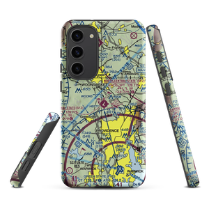 North Central State Airport (SFZ) VFR Sectional Samsung Phone Case