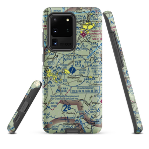 North Central West Virginia Airport (CKB) VFR Sectional Samsung Phone Case