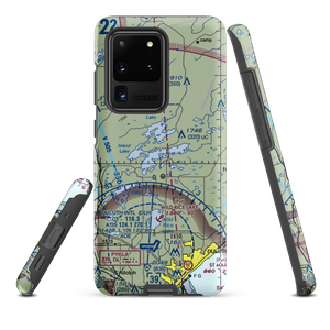 North Country Seaplane Base (9M0) VFR Sectional Samsung Phone Case