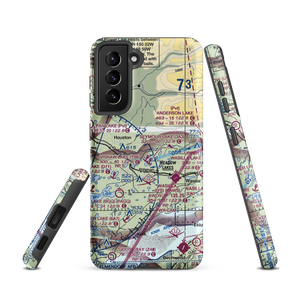 North Cubs Strip Airport (8AK8) VFR Sectional Samsung Phone Case