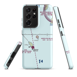 North Fox Island Airport (6Y3) VFR Sectional Samsung Phone Case
