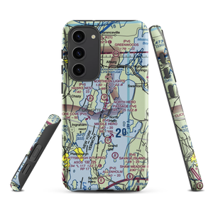 North Hero Passage Seaplane Base (36VT) VFR Sectional Samsung Phone Case