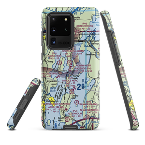 North Hero Passage Seaplane Base (36VT) VFR Sectional Samsung Phone Case