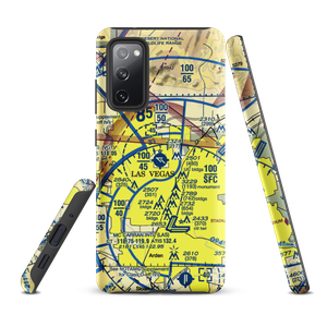 North Las Vegas Airport (VGT) VFR Sectional Samsung Phone Case