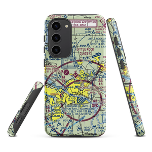 North Little Rock Municipal Airport (ORK) VFR Sectional Samsung Phone Case