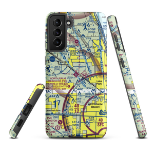 North Palm Beach County General Aviation Airport (F45) VFR Sectional Samsung Phone Case