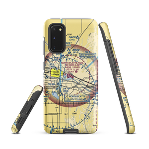 North Platte Regional Airport Lee Bird Field (LBF) VFR Sectional Samsung Phone Case