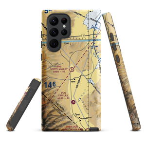 North Valley Airport (9CA6) VFR Sectional Samsung Phone Case