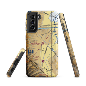 North Valley Airport (9CA6) VFR Sectional Samsung Phone Case