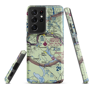 Northern Aroostook Regional Airport (FVE) VFR Sectional Samsung Phone Case