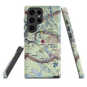 Northern Aroostook Regional Airport (FVE) VFR Sectional Samsung Phone Case